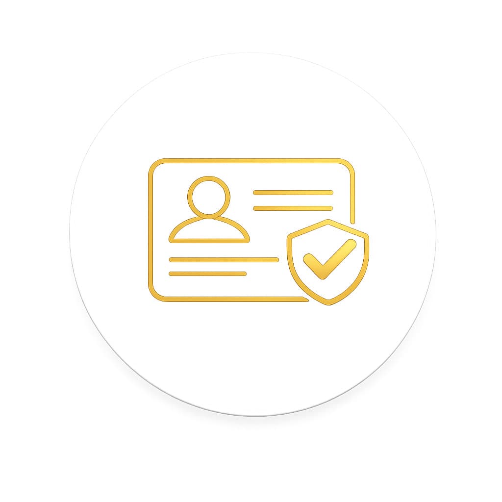 Verify your identity